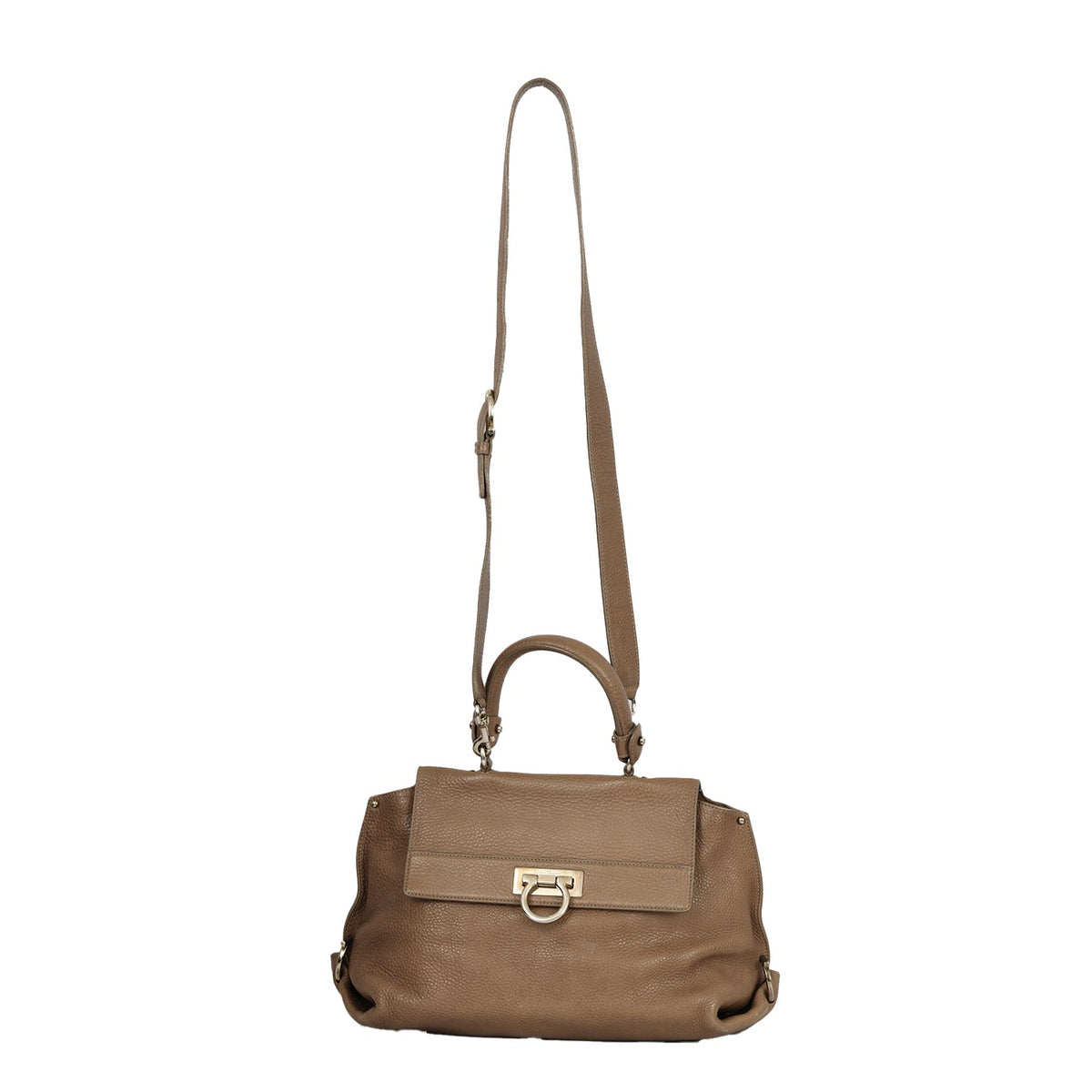 SALVATORE FERRAGAMO GANCINI SOFIA HANDBAG 