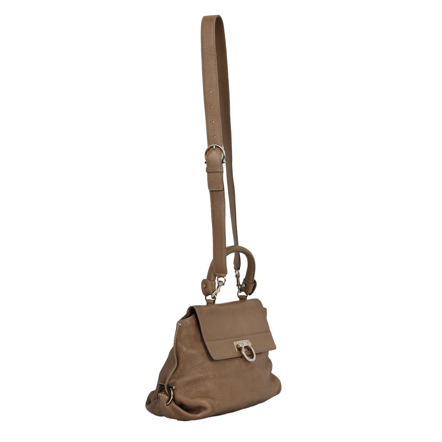 SALVATORE FERRAGAMO GANCINI SOFIA HANDBAG 