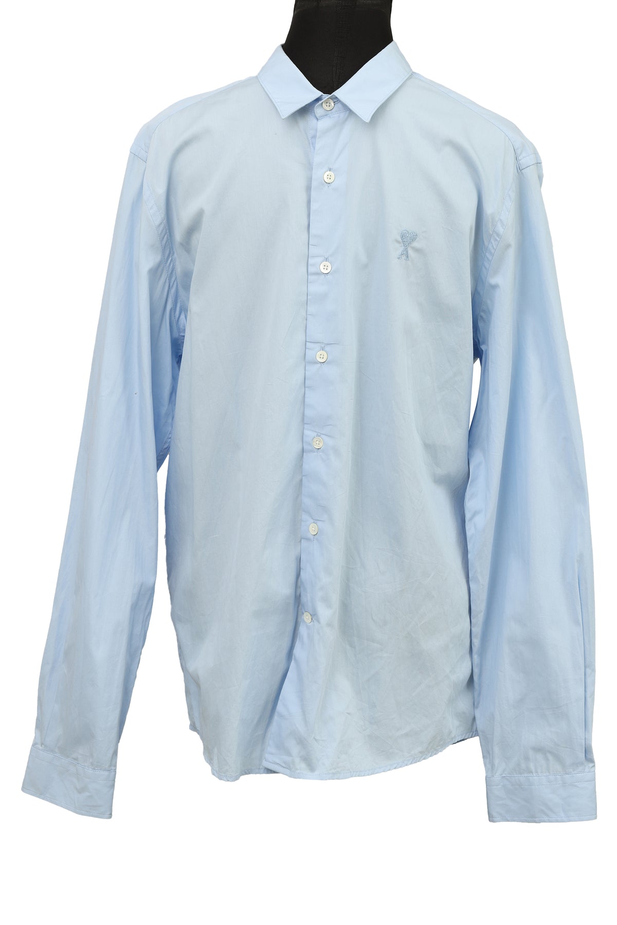 Ami Size L Paris De CoEUr Light Blue Shirt