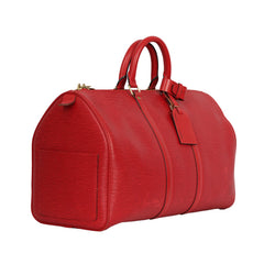 LOUIS VUITTON KEEPALL 50 EPI LEATHER BAG 