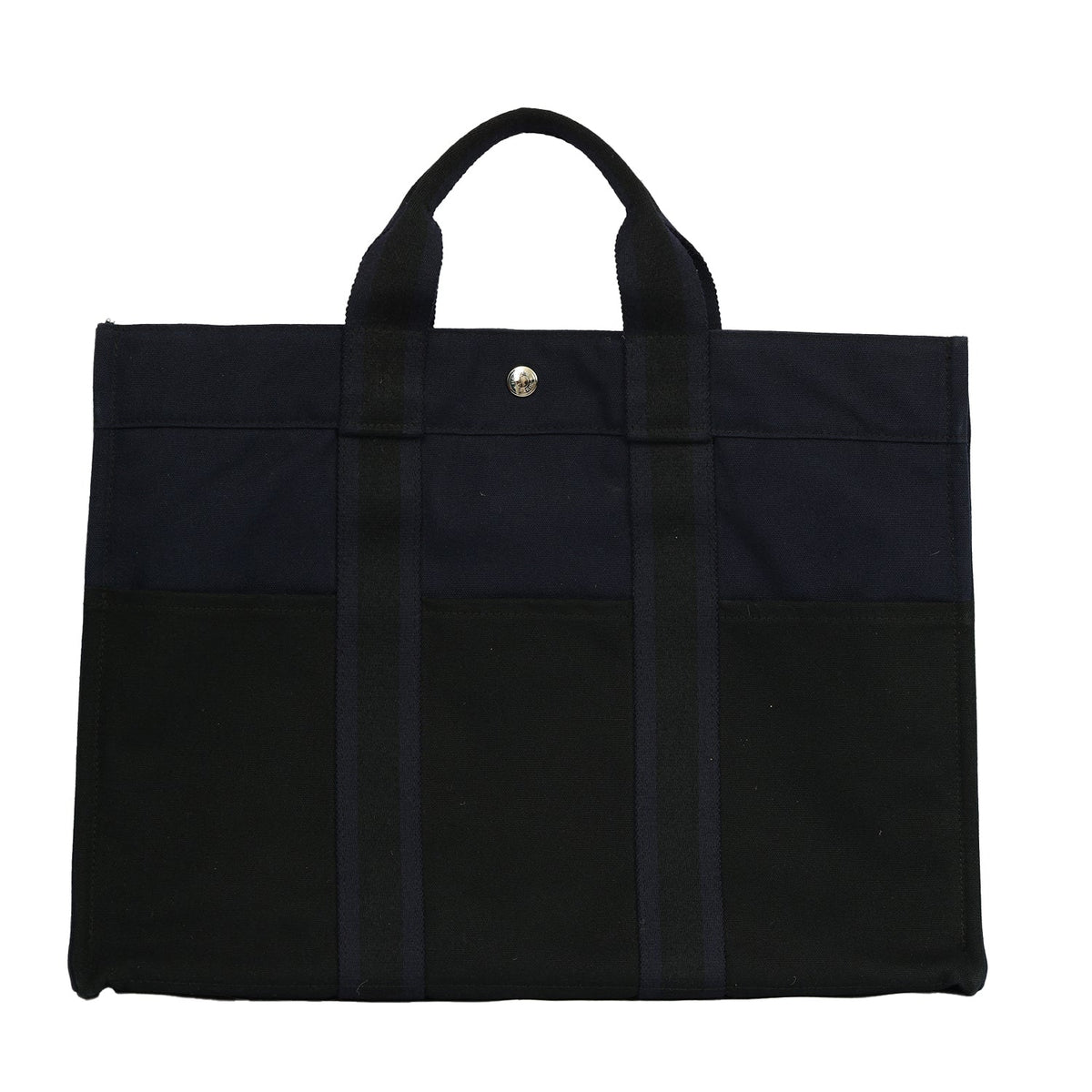 HERMES FOURRE – TOUT MM CANVAS TOTE BAG 