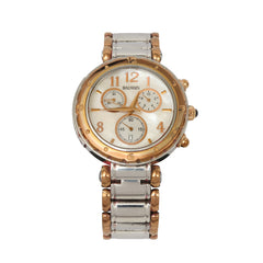 BALMAIN DOWNTOWN BALMAINIA CHRONO TWO-TONE STAINLESS STEEL GOLD PVD LADY WATCH