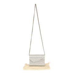 JIMMY CHOO SILVER CANDY CLUTCH