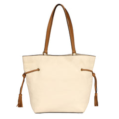 COACH ANDY DEBOSSED HORSE AND CARRIAGE LOGO TOTE BAG
