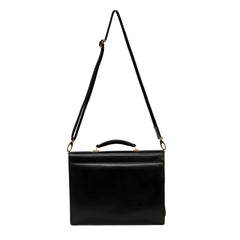 MONT BLANC MEISTERSTUCK SILVER-PLATED LATCH BRIEFCASE