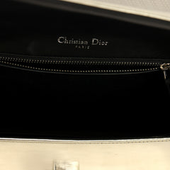 CHRISTIAN DIOR DIORAMA CANNAGE SILVER SHOULDER BAG