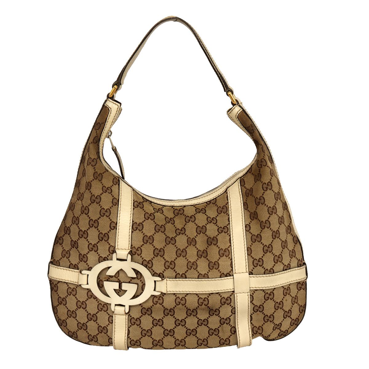GUCCI GG CANVAS ROYAL HOBO BAG