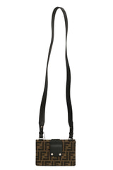 Fendi Zucca Baguette Slim Shoulder Bag