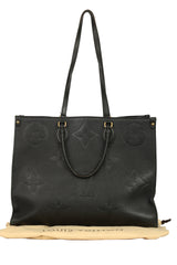 Louis Vuitton On The Go Gm Empreinte Leather Bag