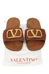 Valentino Garavani EU 39 V Logo Signature Slides