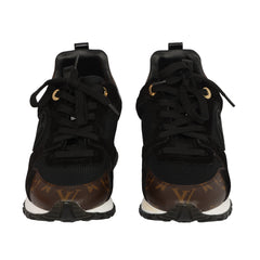 LOUIS VUITTON EU 35.5 MONOGRAM CANVAS RUN AWAY SNEAKERS