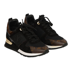 LOUIS VUITTON EU 35.5 MONOGRAM CANVAS RUN AWAY SNEAKERS