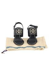 Tory Burch Size6.5/ EU 39 Metal Miller Wedges