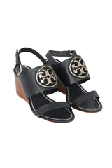 Tory Burch Size6.5/ EU 39 Metal Miller Wedges