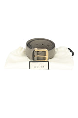 Gucci Size: 85cm/ 34inches Micro Guccissima Embossed  Leather Belt
