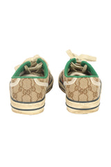 Gucci Size Eu -37 Tennis 1997 Monogram Canvas Sneaker