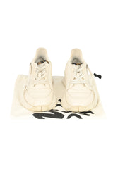 Fendi Size Eu-38 Flow White Sneakers