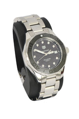 35 MM AQUARACERBLACK MOP DIAMOND WATCH