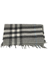 Burberry Cashmere Scarf with a Fringed Trim