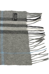 Burberry Cashmere Scarf with a Fringed Trim
