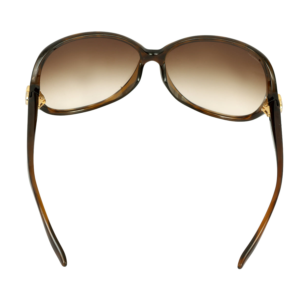 GUCCI OVERSIZED TORTOISESHELL SUNGLASSES 