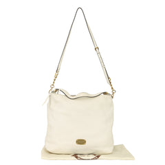 MICHAEL KORS BEDFORD LEATHER HOBO HANDBAG 