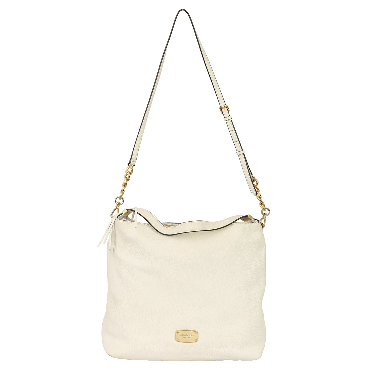MICHAEL KORS BEDFORD LEATHER HOBO HANDBAG 