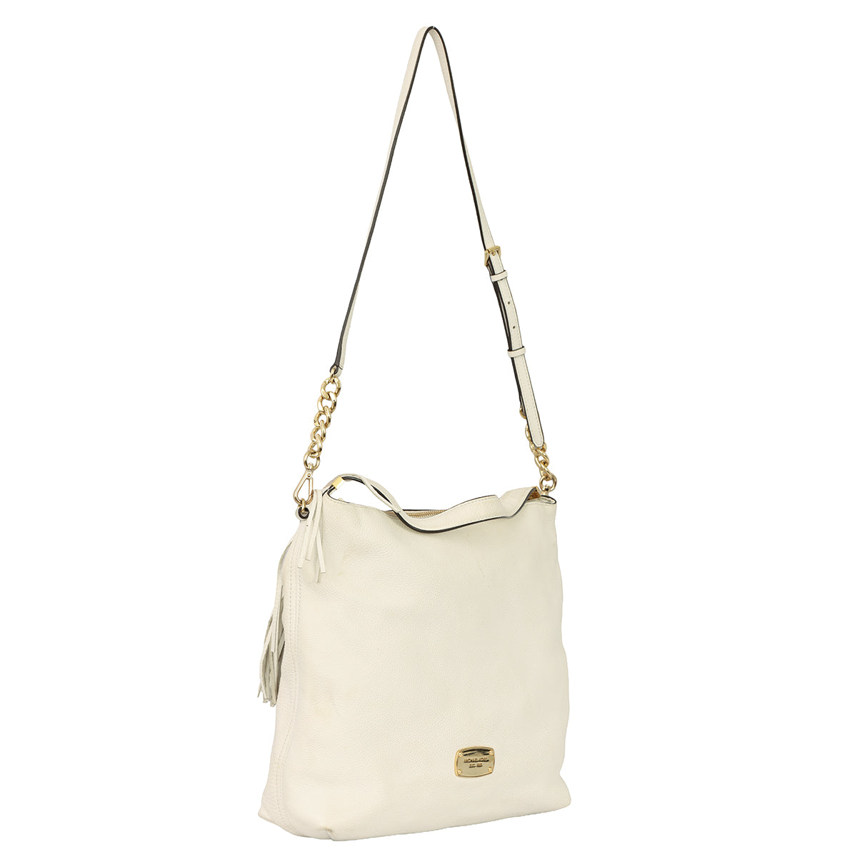 MICHAEL KORS BEDFORD LEATHER HOBO HANDBAG 