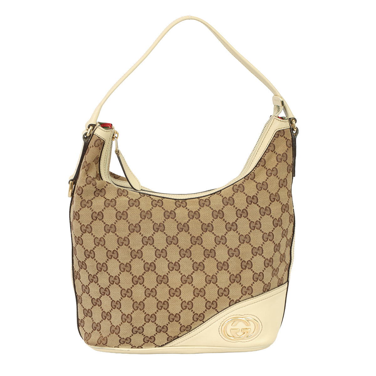GUCCIMONOGRAM NEW BRITT HOBO BAG 