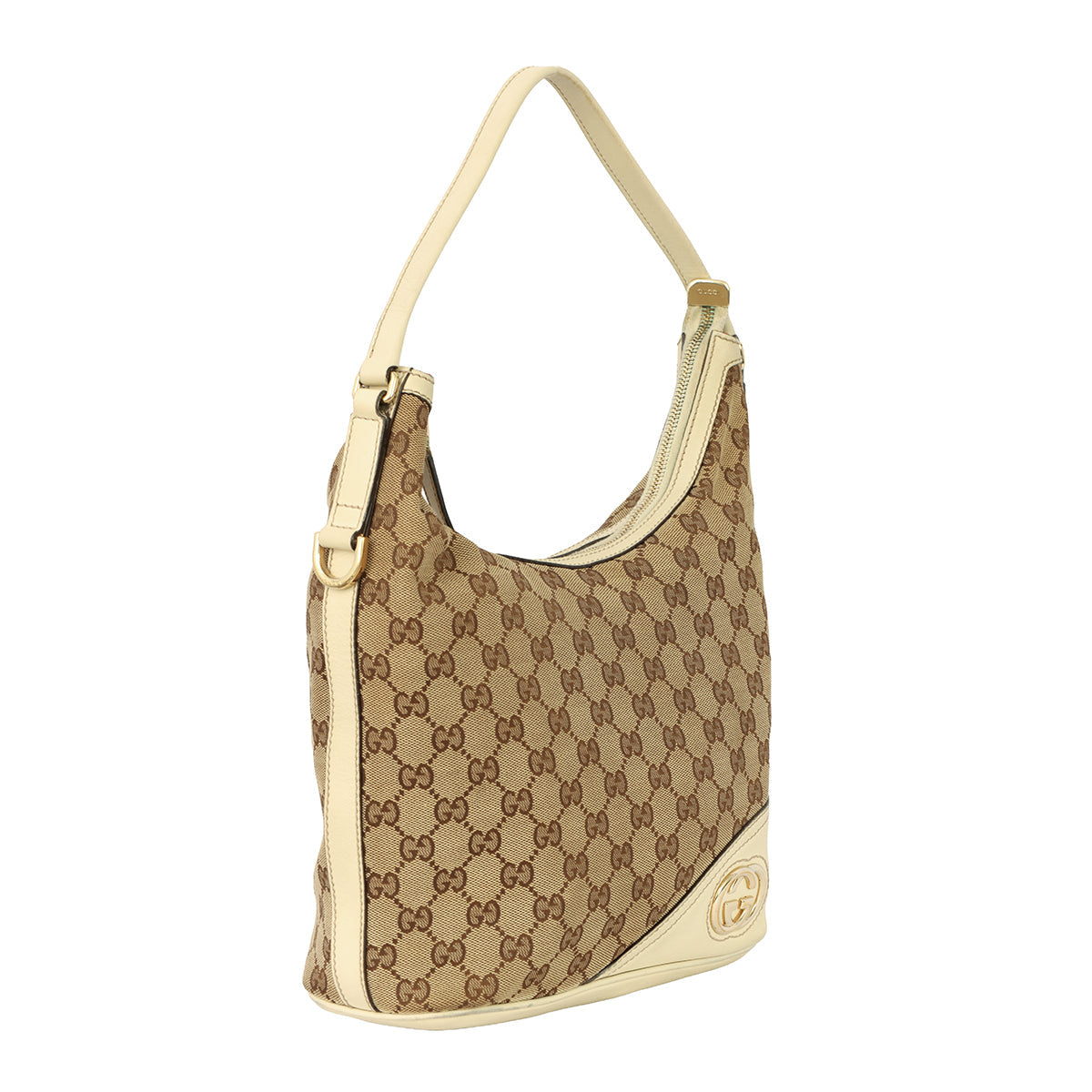 GUCCIMONOGRAM NEW BRITT HOBO BAG 