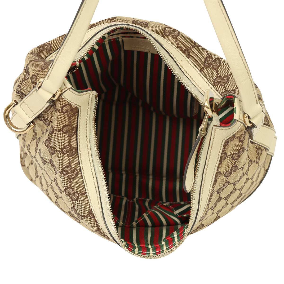 GUCCIMONOGRAM NEW BRITT HOBO BAG 