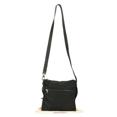 SALVATORE FERRAGAMO NYLON CROSSBODY BAG 
