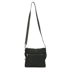 SALVATORE FERRAGAMO NYLON CROSSBODY BAG 
