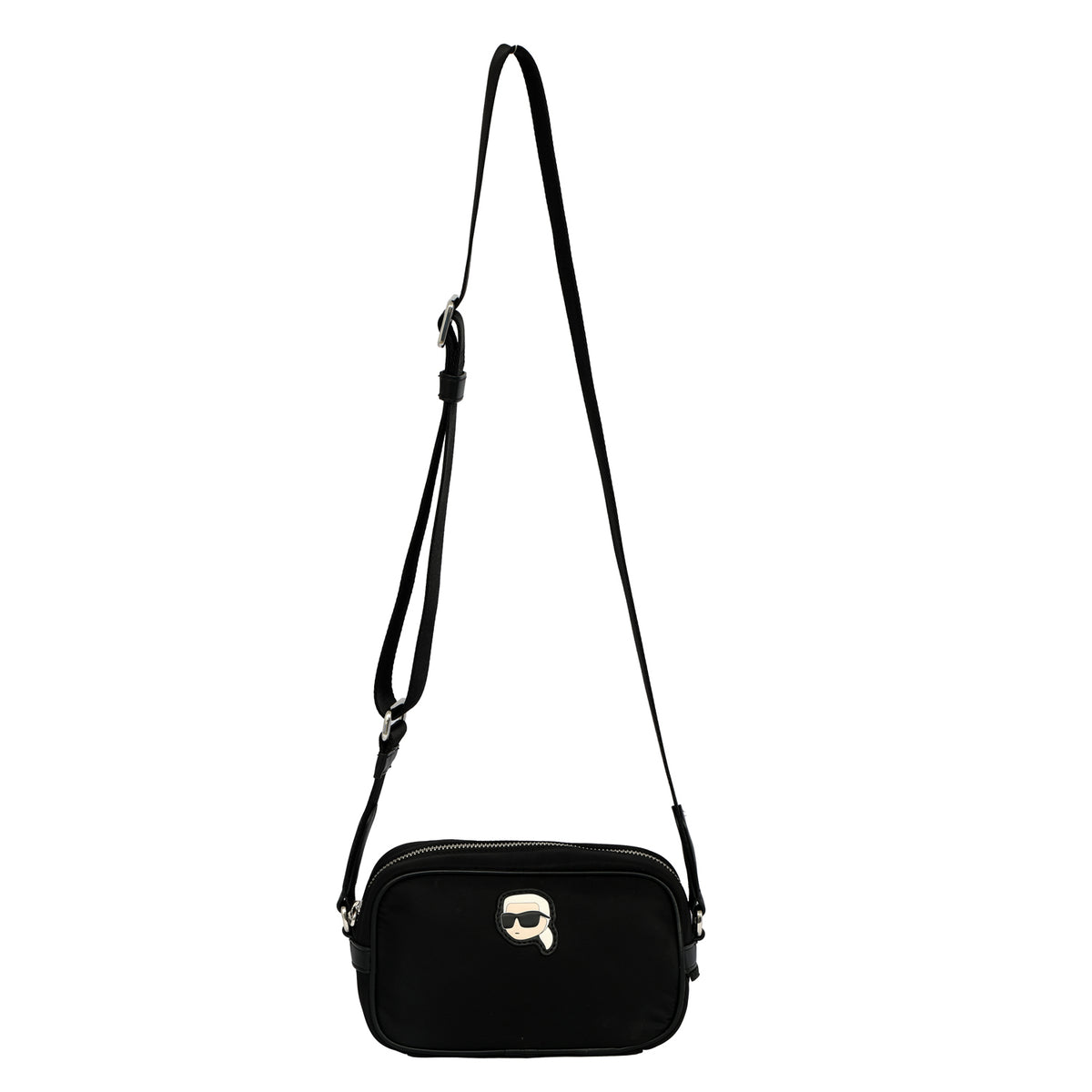 KARL LAGERFELD NYLON CROSSBODY CAMERA BAG