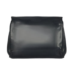 ROBEBERTO CAVALLI PROMINENT GOLD-TONEMONOGRAM LOGO CLUTCH