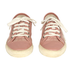 GUCCI EU 36 GG CANVAS MONOGRAM LOW-TOP SNEAKERS