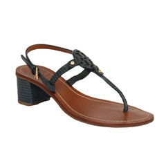 TORY BURCH EU 36 LASER CUT LOGO MILER SANDALS