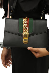 GUCCI SYLVIE SMALL CHAIN SHOULDER BAG