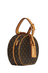 LOUIS VUITTON CANVAS PETITE BOITE CHAPEAU HANDBAG