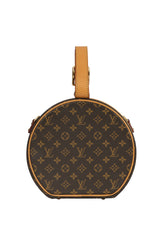 LOUIS VUITTON CANVAS PETITE BOITE CHAPEAU HANDBAG