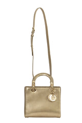 CHRISTIAN DIOR MEDIUM MICRO CANNAGE  LADY DIOR HANDBAG