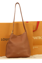 LOUIS VUITTON LOW KEY HOBO CALFSKIN LEATHER