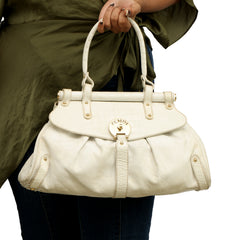 FENDI BORSA MAGIC GOLD TONED CLASP HANDBAG