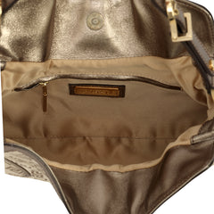 VERSACE ICONIC GRECA PATTERN HOBO BAG