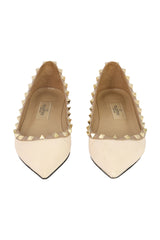 VALENTINIO GARAVANI SIZE EU: 38 STUDDED FLATS