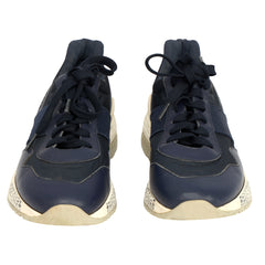 VERSACE EU 42 GRECA PATTERN CORRERE RUNNER SNEAKERS