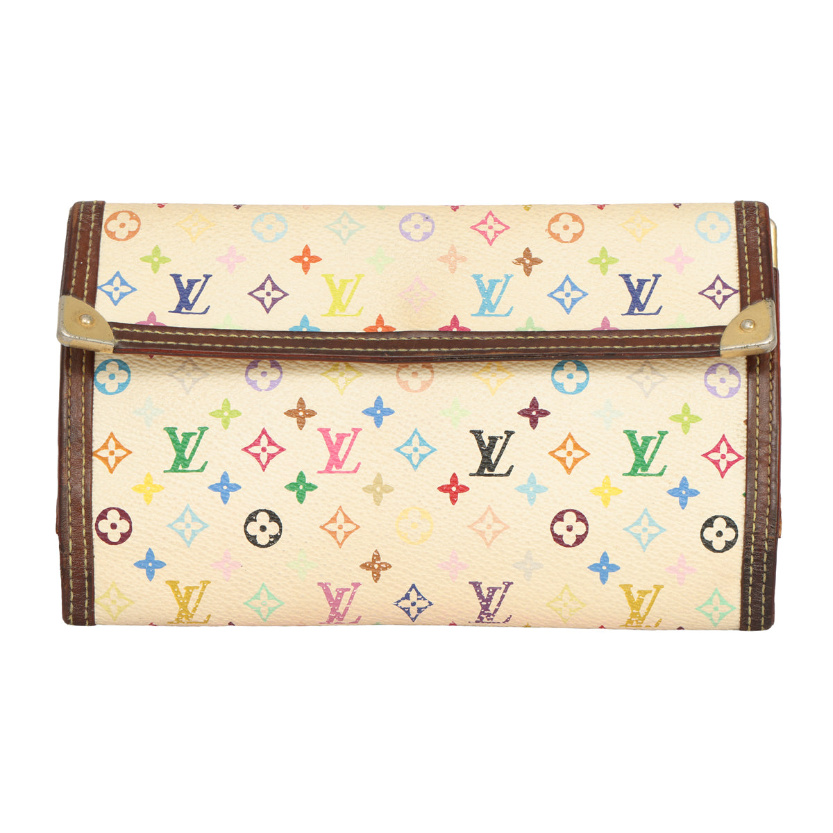 LOUIS VUITTON MONOGRAM MURAKAMI MULTICOLOUR WALLET