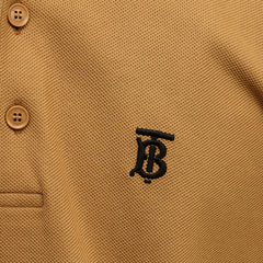 BURBERRY SIZE XS MONOGRAM MOTIF SIGNATURE TB POLO T-SHIRT