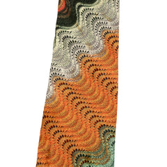 MISSONI ICONIC ZIZ ZAG PATTERN NECKTIE