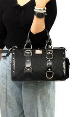 GIANNI VERSACE SNAP OUT OF IT MEDUSA HANDBAG 